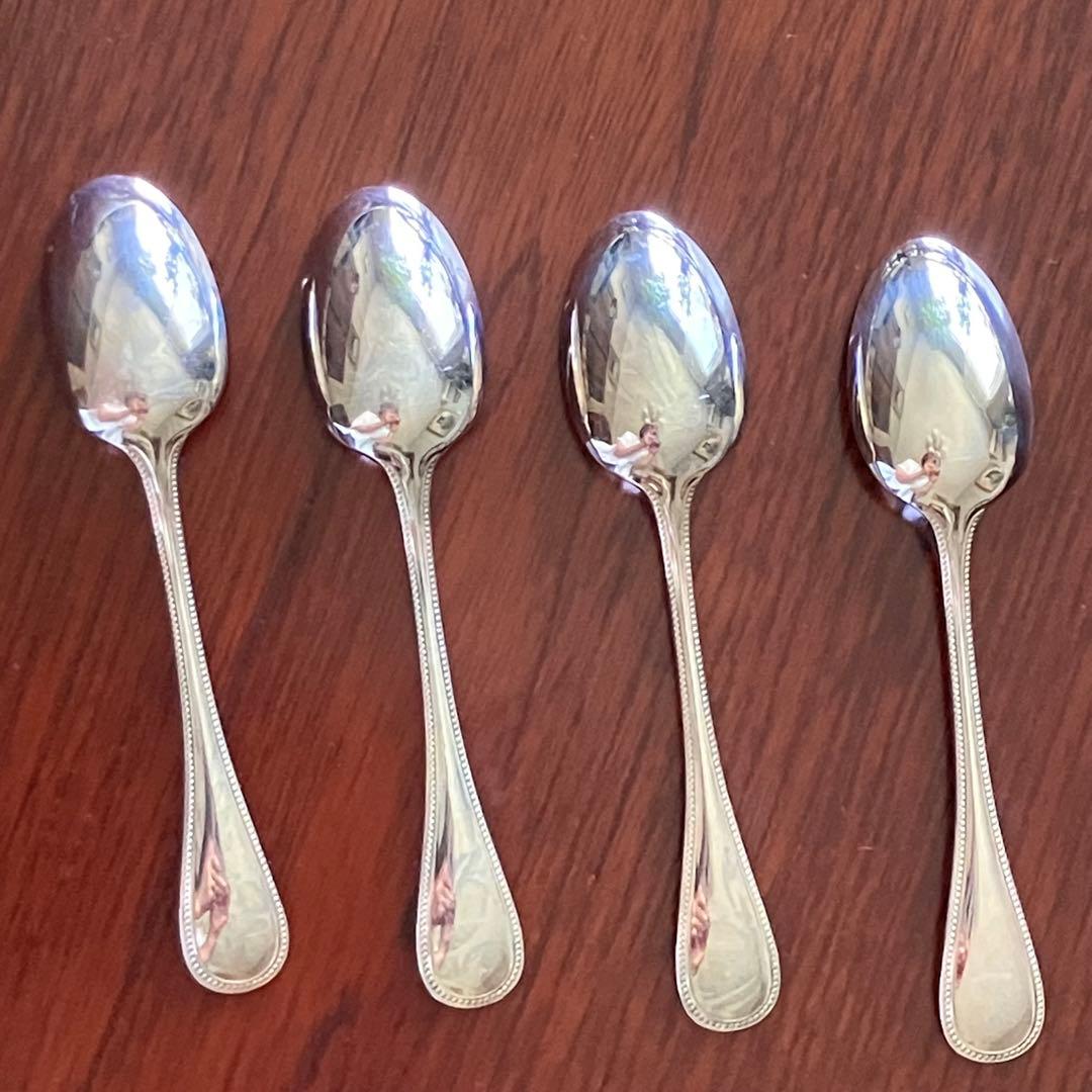 クリストフル　デミタススプーン　パール 8本セット