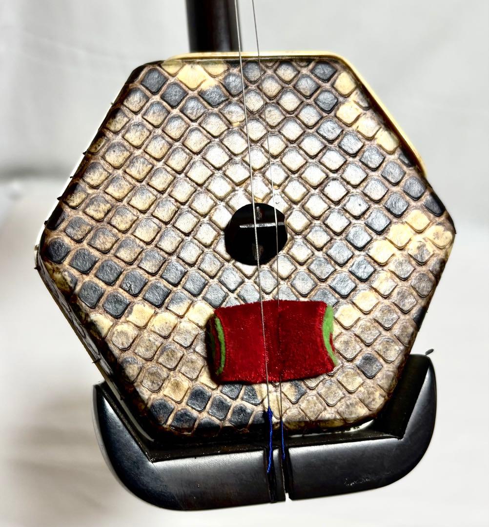 【本皮製】二胡 弓/ケースセット