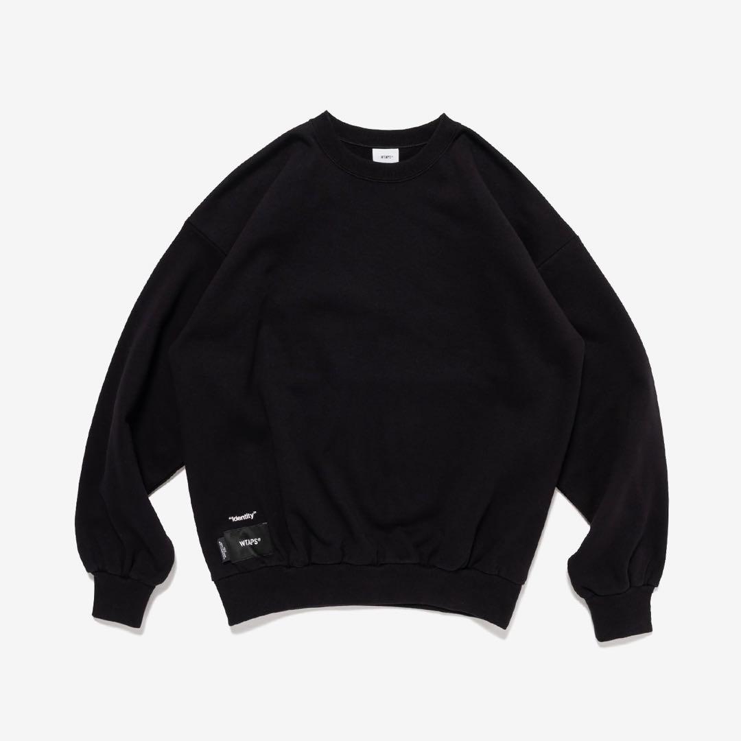 トップス WTAPS IDENTITY / SWEATER / COTTON BLACK