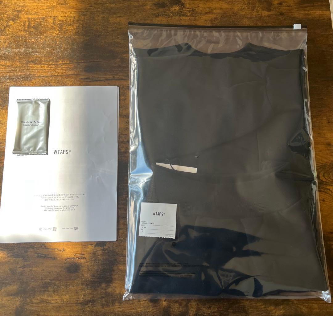 トップス WTAPS IDENTITY / SWEATER / COTTON BLACK