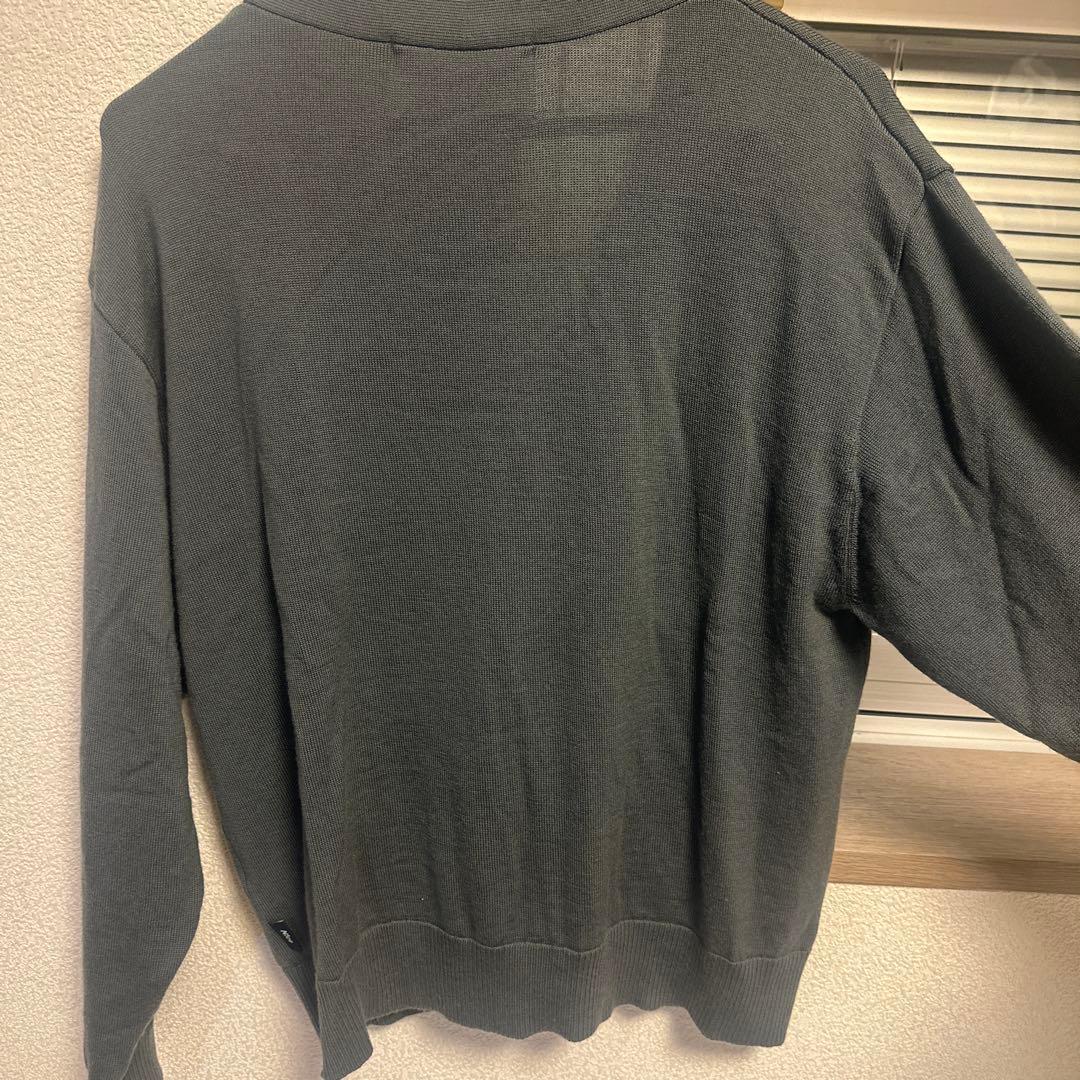 N!ce ダークグレー カーディガン