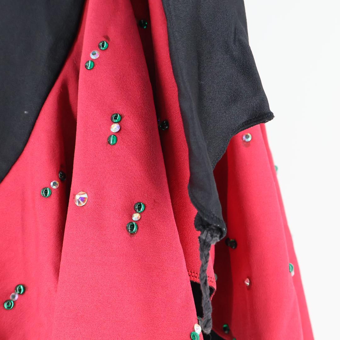 日本製 社交ダンス衣装】ブラック Chacott ラテン ドレス ワンピース