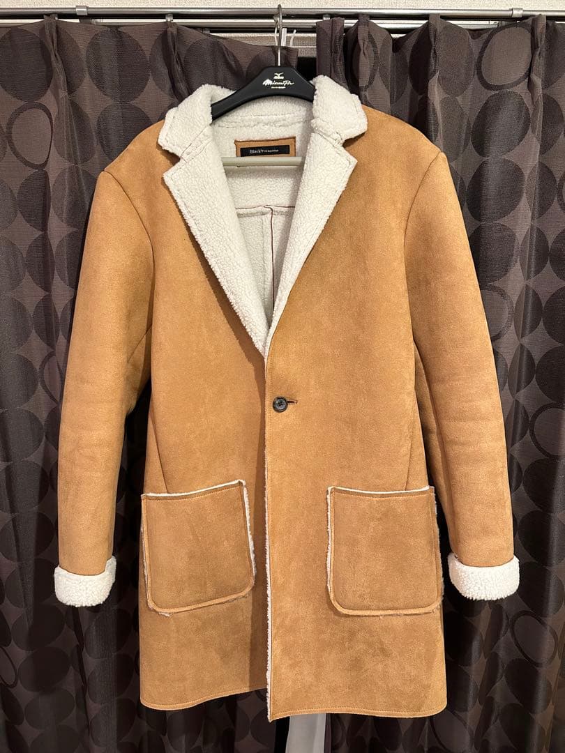 ムートンコート ボア 登坂広臣着用風 激レア - メルカリ