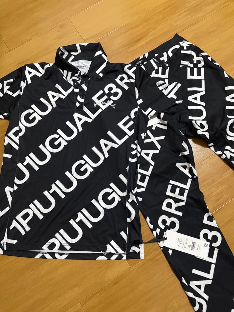 1PIU1UGUALE3 RELAX 柄セットアップ 新品未使用