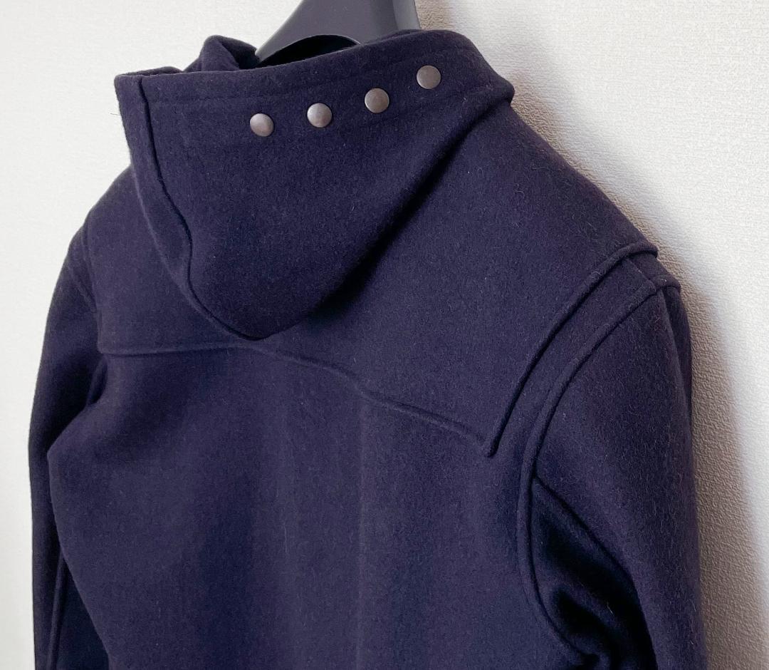 エルメスのファクトリー 英国製 Tibbett社 名作 モンティダッフルコートL