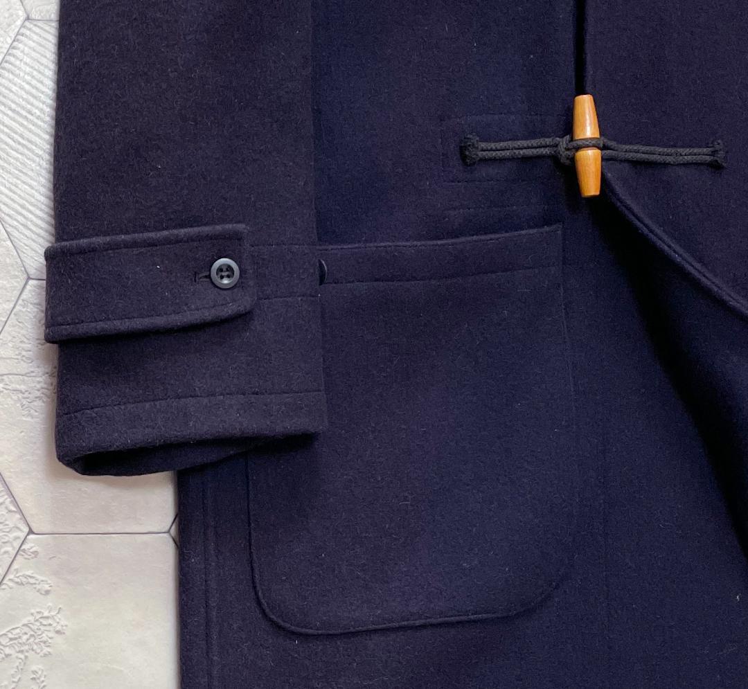 エルメスのファクトリー 英国製 Tibbett社 名作 モンティダッフルコートL