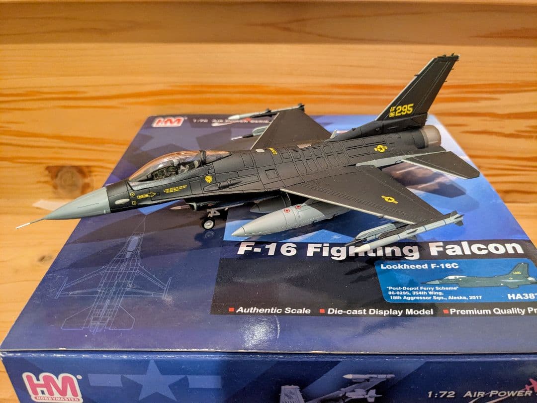 ホビーマスター F-16 1/72 アグレッサー F-22 F-35 F-2