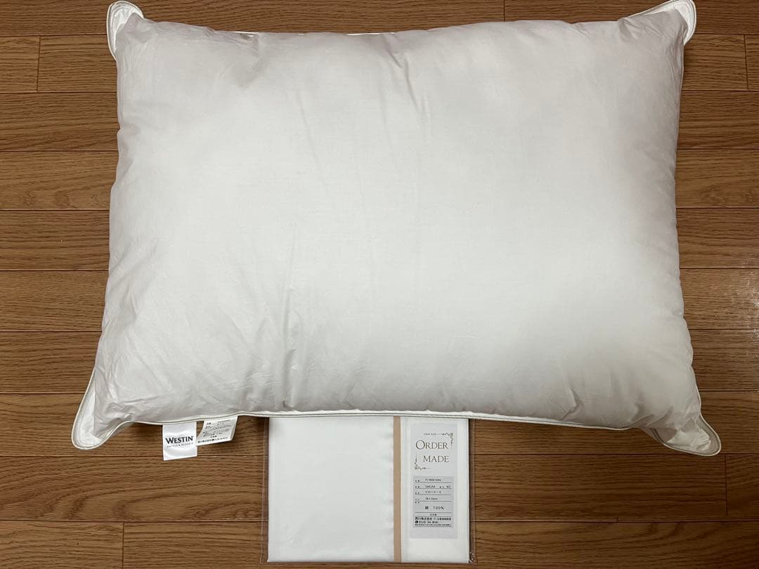 新品未使用　WESTIN ウェスティンホテル ノンアレルギーピロー　ピローケース