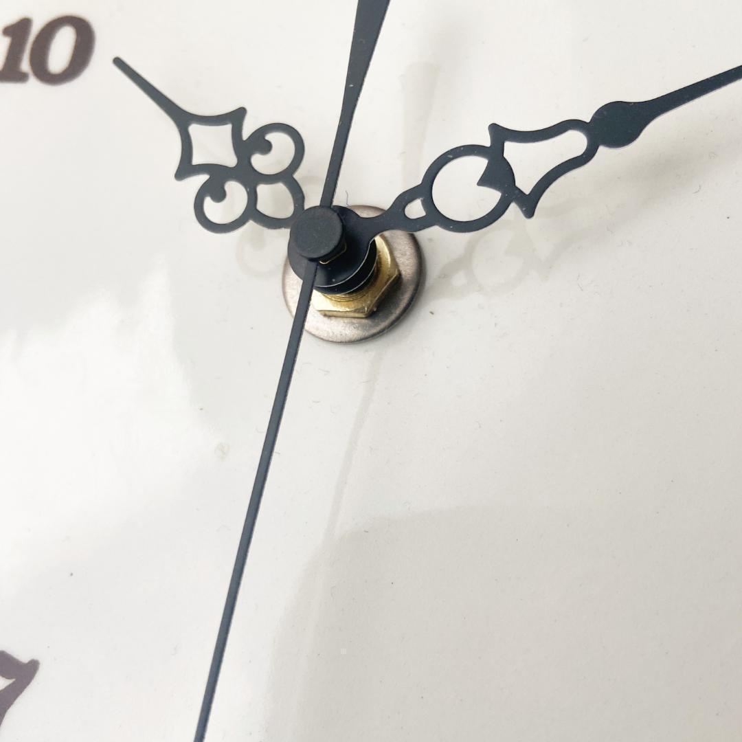 ◇電波時計取替済◇ ARABIA GOG 北欧ヴィンテージ ブラウン 壁掛け時計