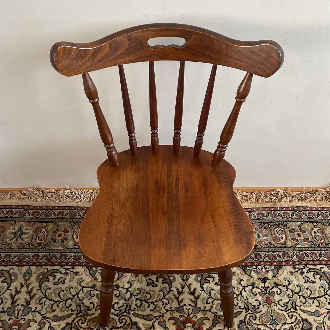 ②柏木工　ダイニングチェア　ウィンザーチェア