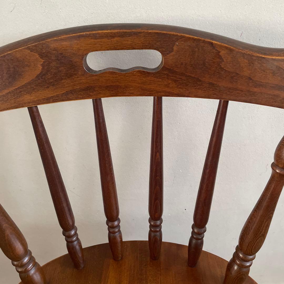 ②柏木工　ダイニングチェア　ウィンザーチェア