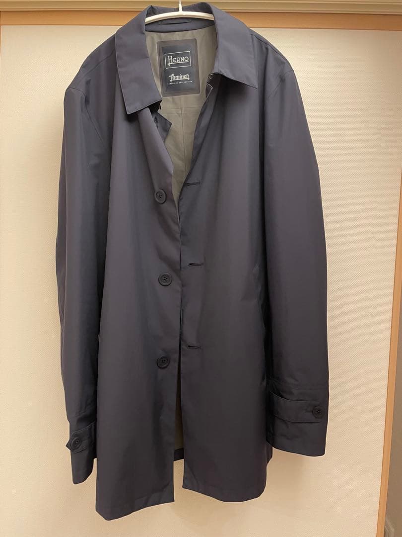 美品　Herno Laminar GORE-TEX ステンカラーコート