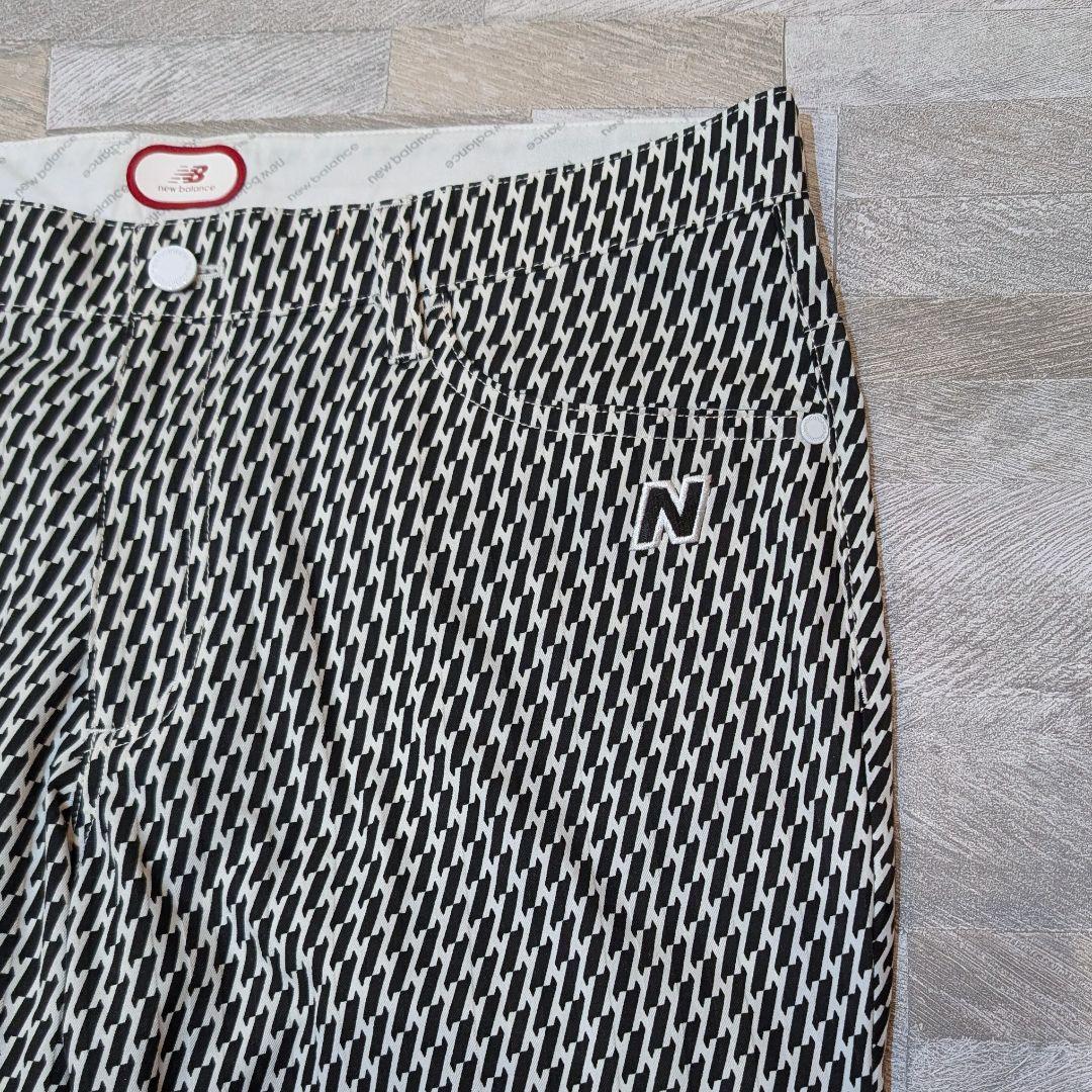 ★大寒セール★ニューバランス ゴルフ 総柄 ゴルフパンツ メンズ 6（LL）