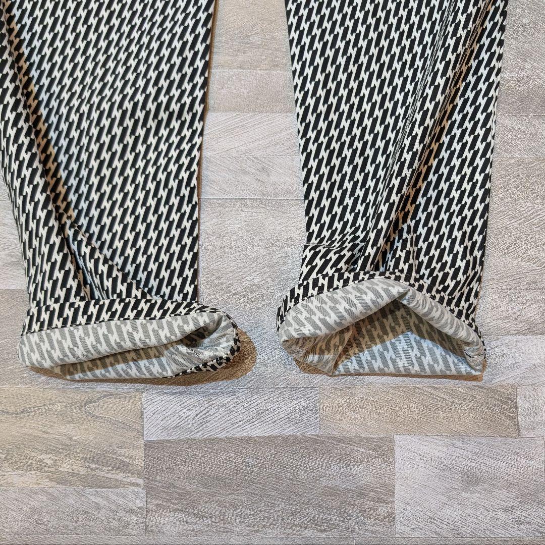 ★大寒セール★ニューバランス ゴルフ 総柄 ゴルフパンツ メンズ 6（LL）