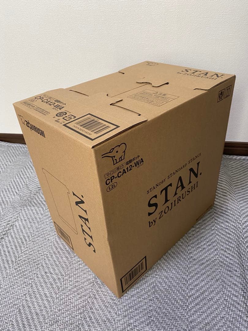 ZOJIRUSHI スタン 電気ポット 1.2L CP-CA12-WA