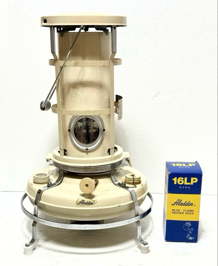 レア アラジン ヤナセ販売 芯交換済み♪ 石油ストーブ 25型 アンティーク