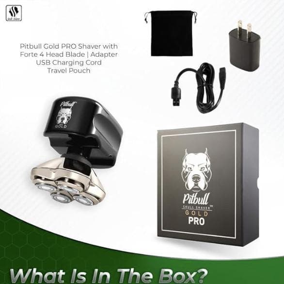 【新品】Skull Shaver Pitbull Gold PRO