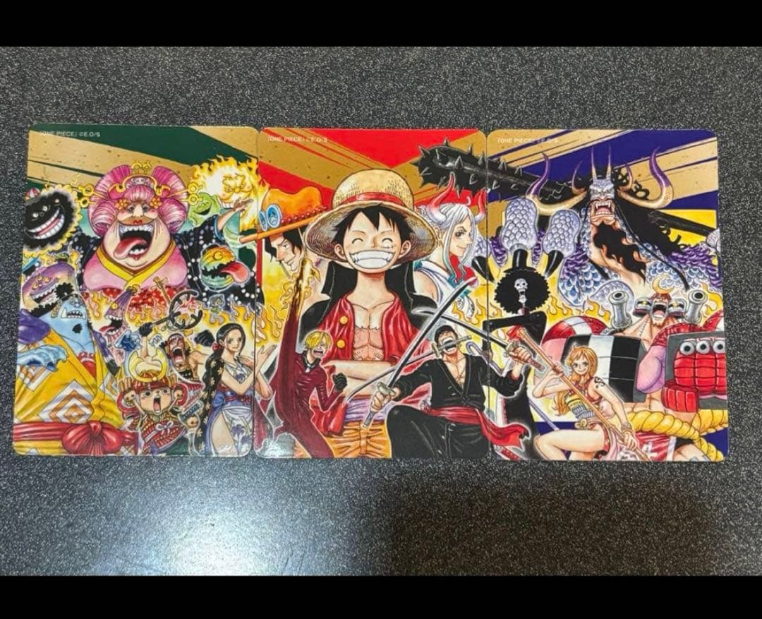 2022 ナツコミ ワンピース ステッカー 3種 コンプリート セット - メルカリ