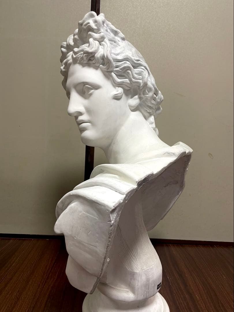 石膏像　アポロ　アポロン