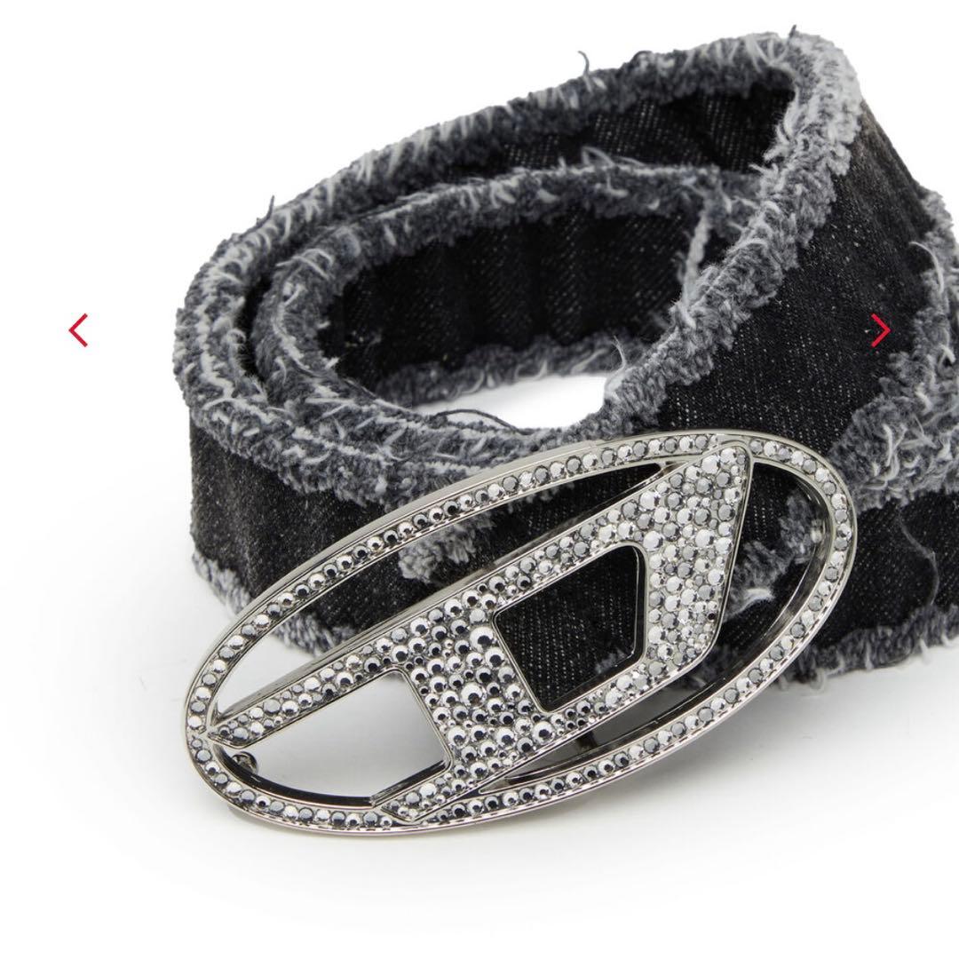 diesel デニムビジューベルト　75