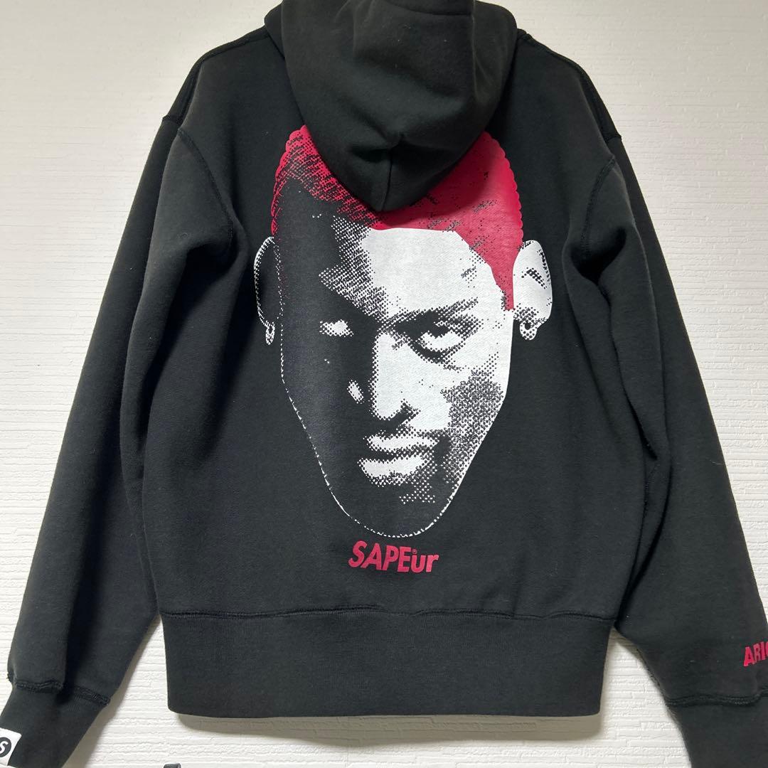 SAPEURパーカー Sサイズ ブラック サプール - メルカリ