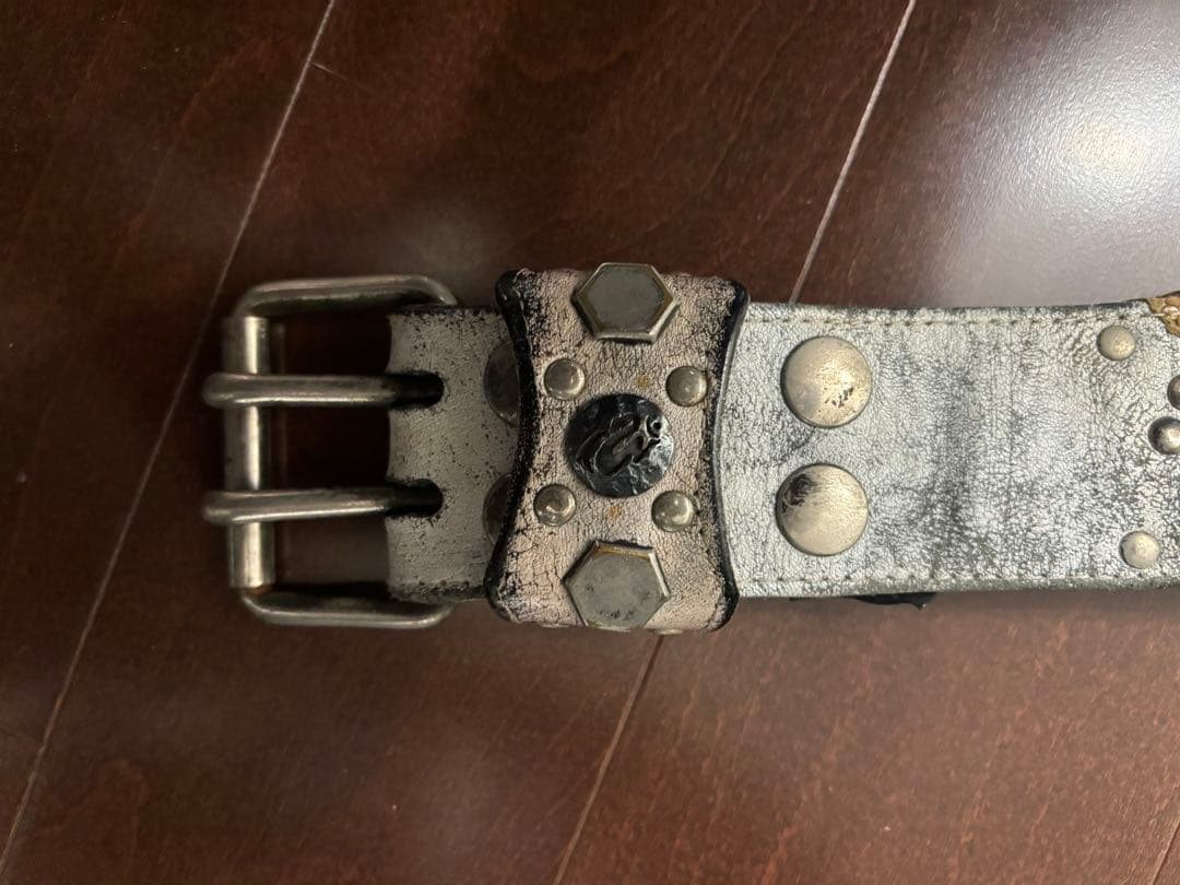 KMRii パイソン柄ベルト kmrii風 パイソン柄ベルト