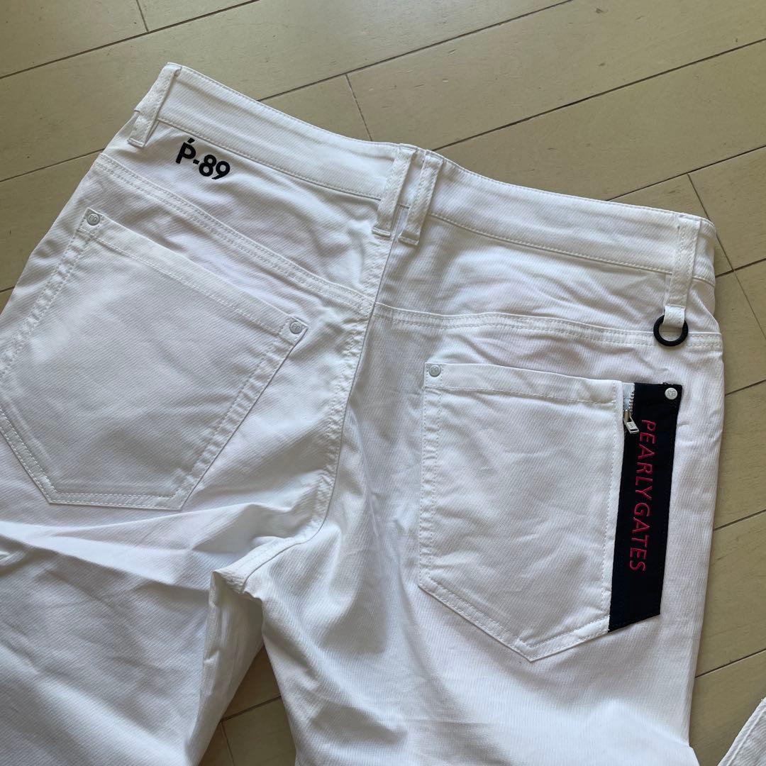 ⭐️超美品 正規品 パーリーゲイツ ゴルフパンツ サイズ：4 ホワイト⭐️