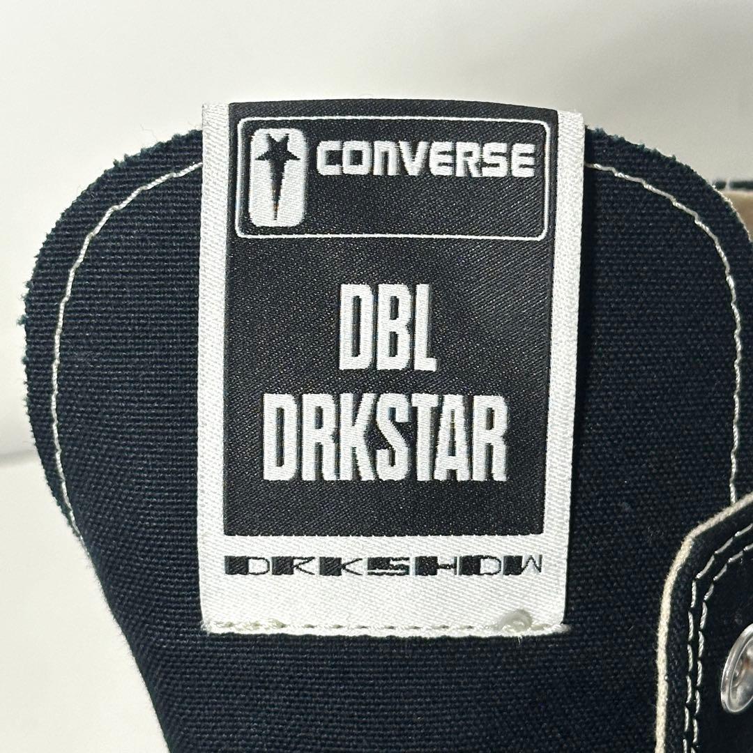 CONVERSE × DRKSHDWDBL DRKSTAR 24.5cm