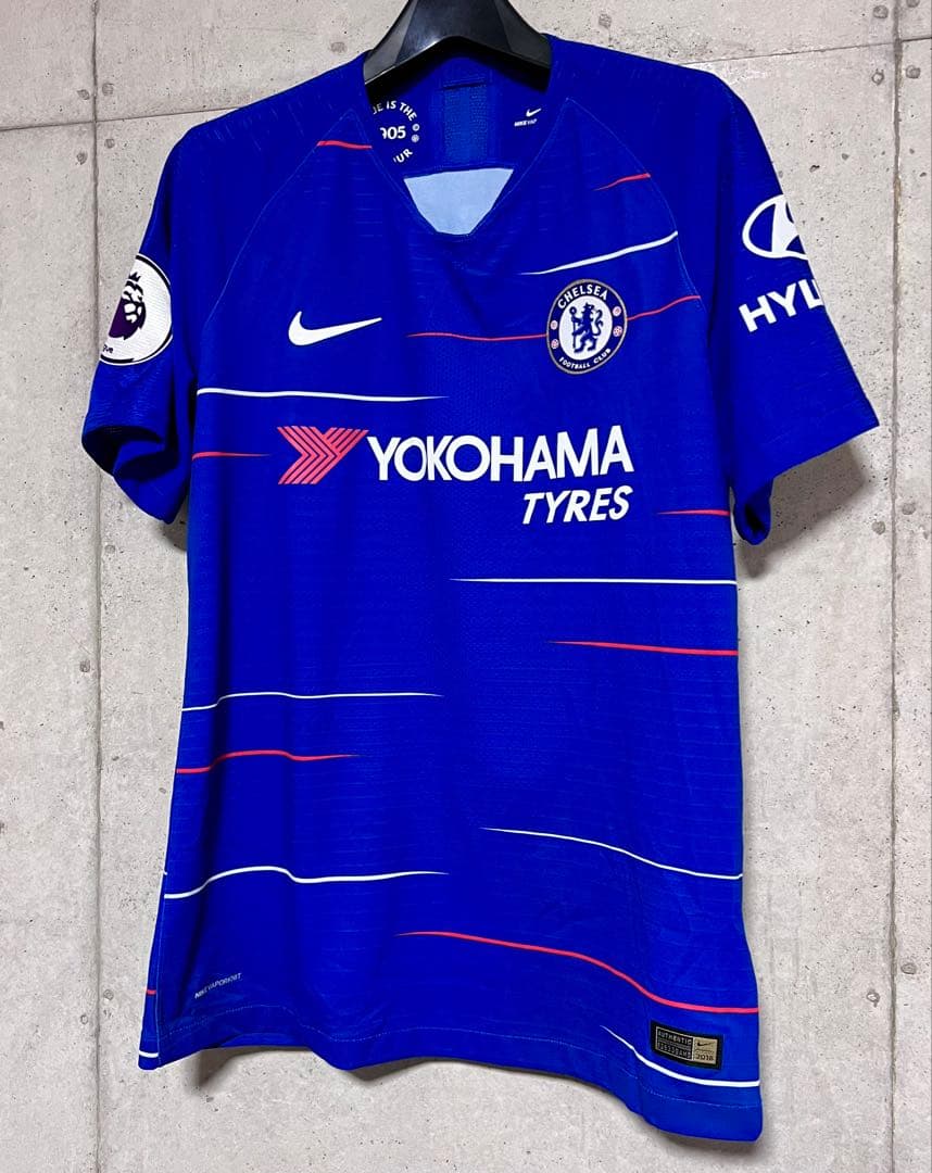 美品！】18/19チェルシーFC ♯10 アザール【Mサイズ】オーセンティック