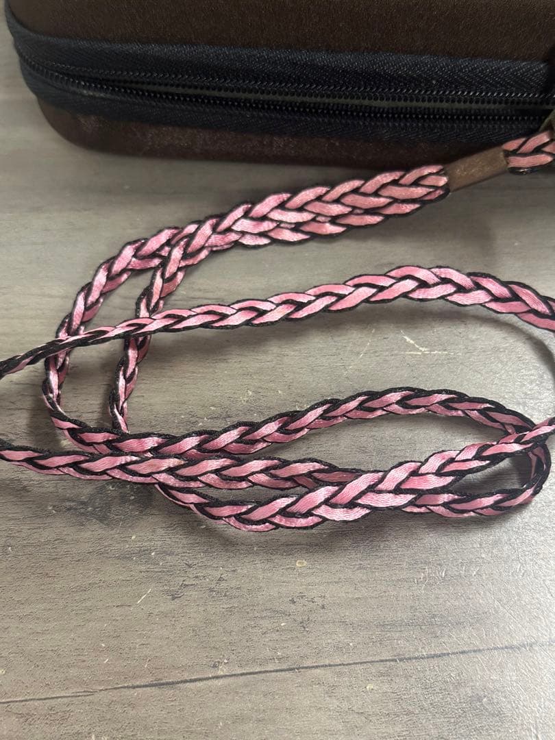 美品！OSAWA OCARINA 赤 オカリナ ストラップ　ケース付き