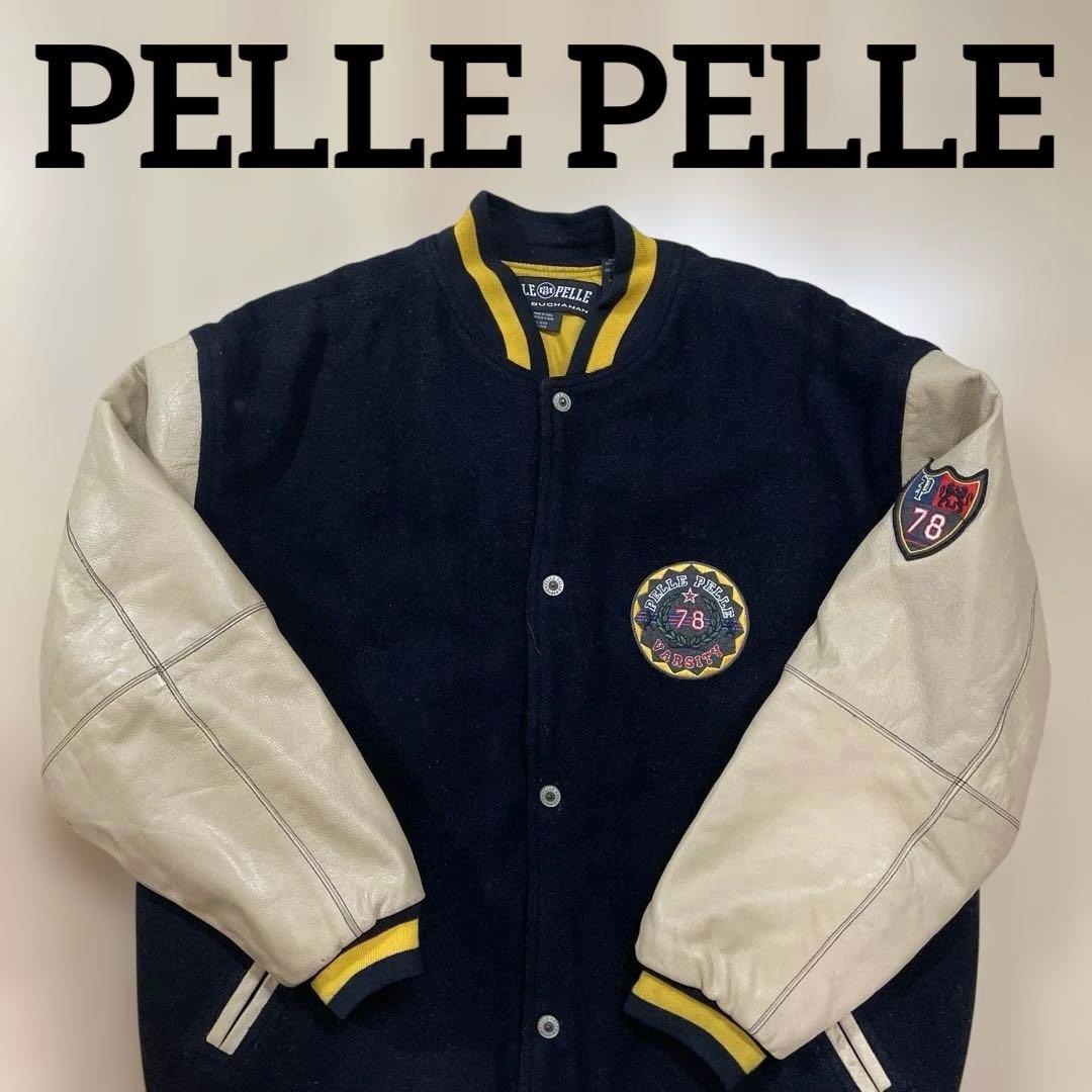 90's PELLE PELLE スタジャン ストリート HIPHOP