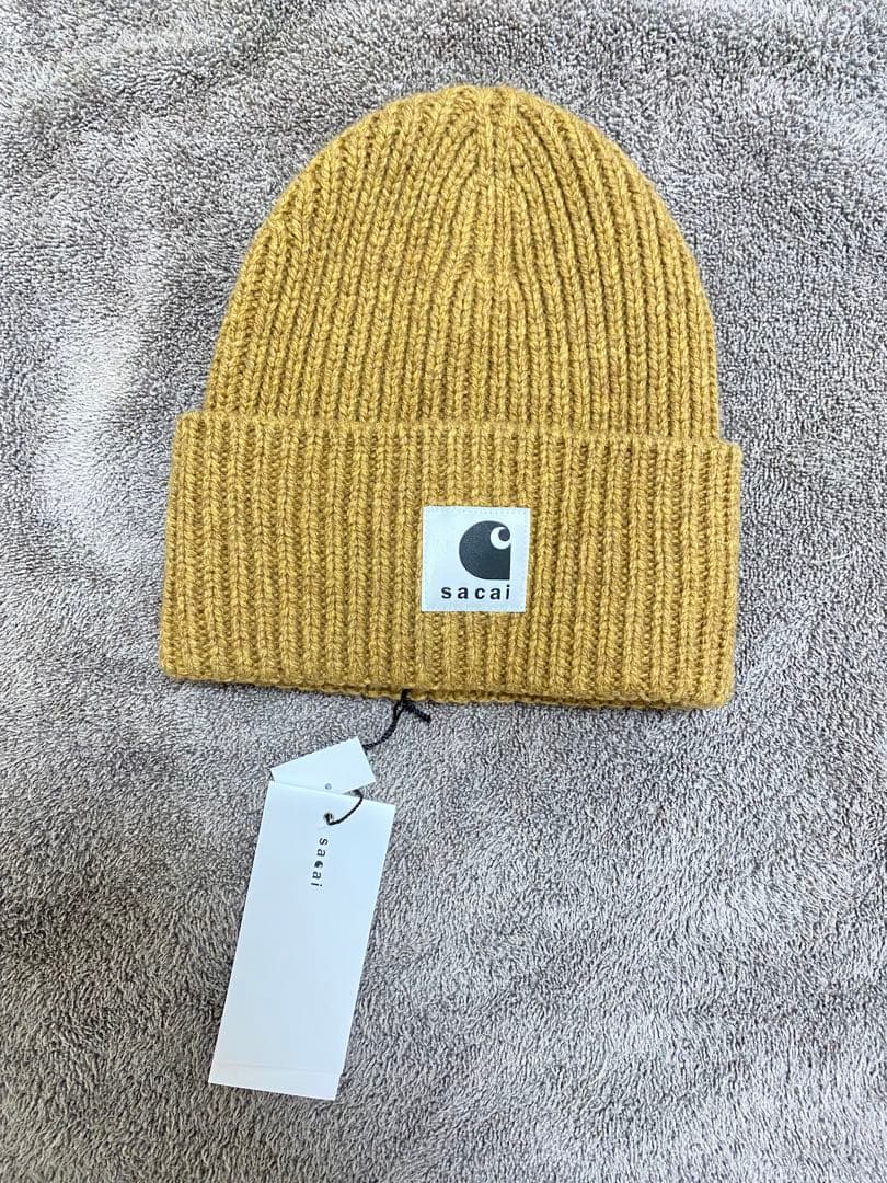 Carhartt WIP Beanie sacai ブラウン　茶色　新品　サカイ