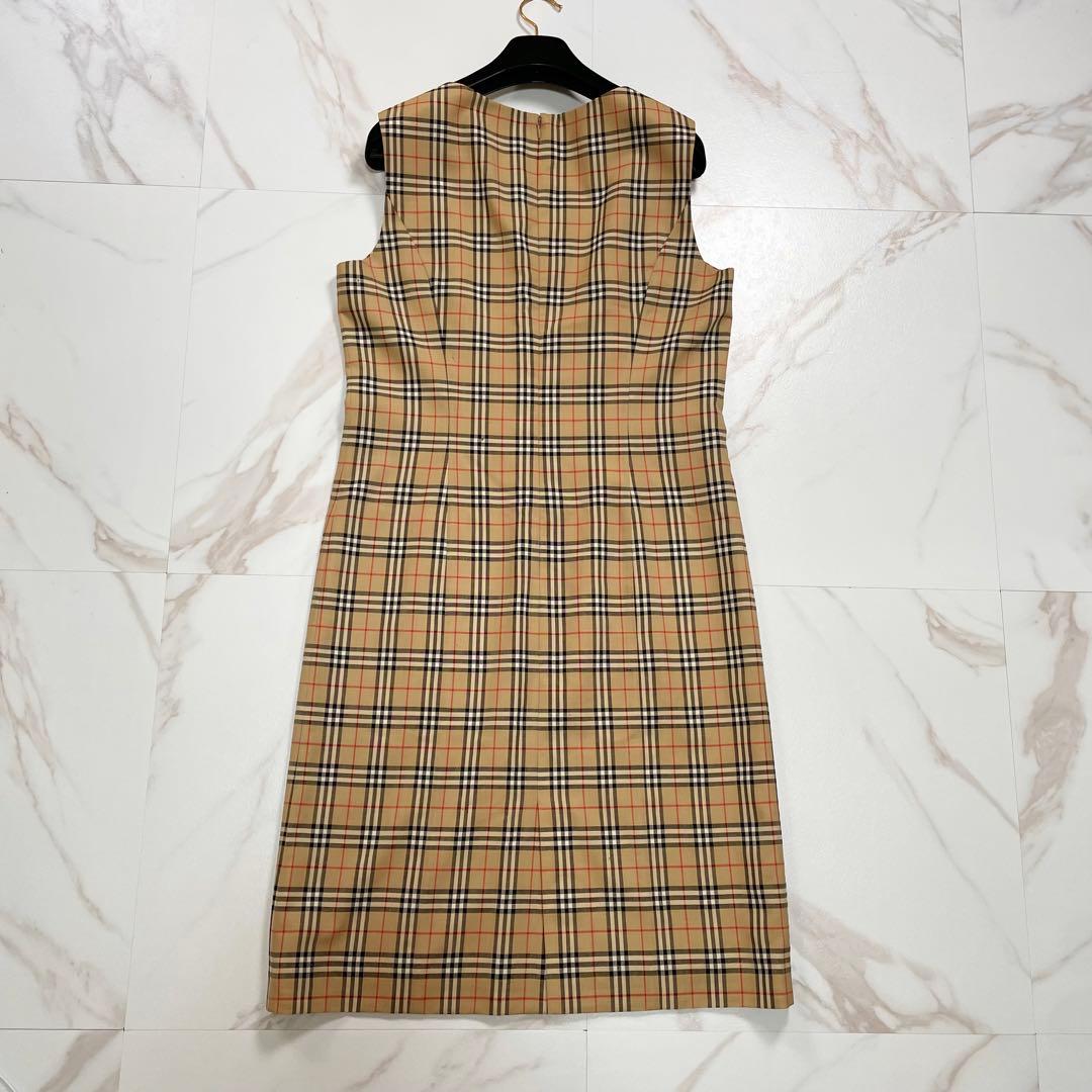 希少✨BURBERRYS ノースリーブワンピース ノバチェック 大きいサイズ