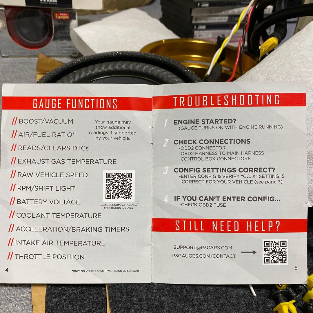 アウディS3 8V P3 V3 OBD2 -Audi 8V Gauge