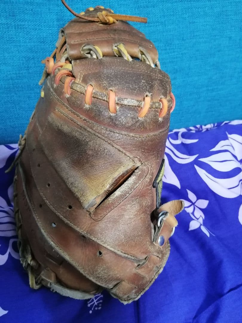 と*と様 野*)様 ミズノキャッチミット右投げ用オレンジMSP-1C高学年〜