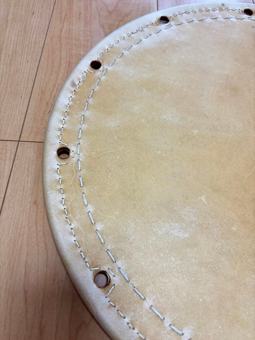 【新品未使用】関根太鼓店　太鼓用　牛皮　担ぎ　1尺6寸