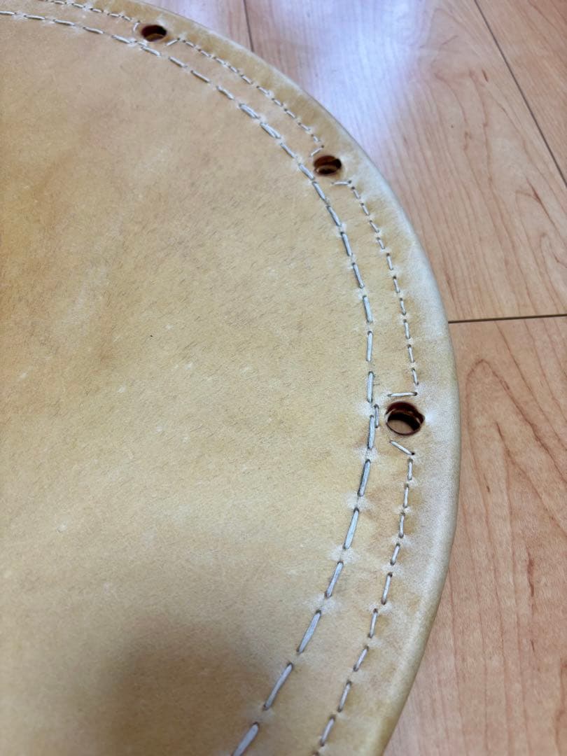 【新品未使用】関根太鼓店　太鼓用　牛皮　担ぎ　1尺6寸