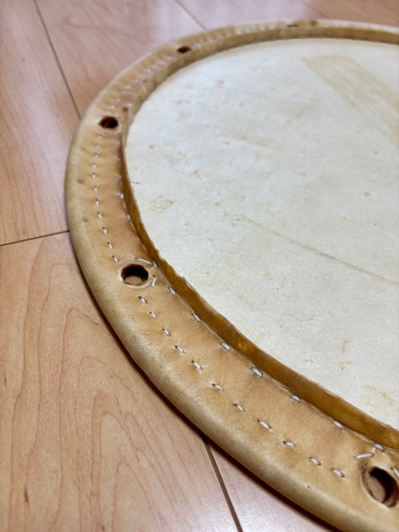 【新品未使用】関根太鼓店　太鼓用　牛皮　担ぎ　1尺6寸