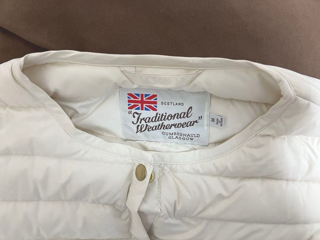 TRADITIONAL WEATHERWEAR★春色ノーカラーインナーダウン