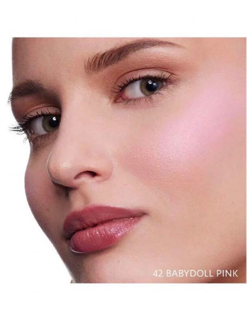 新品　YSL メイクミーブラッシュ パウダー　42　ベビードールピンク