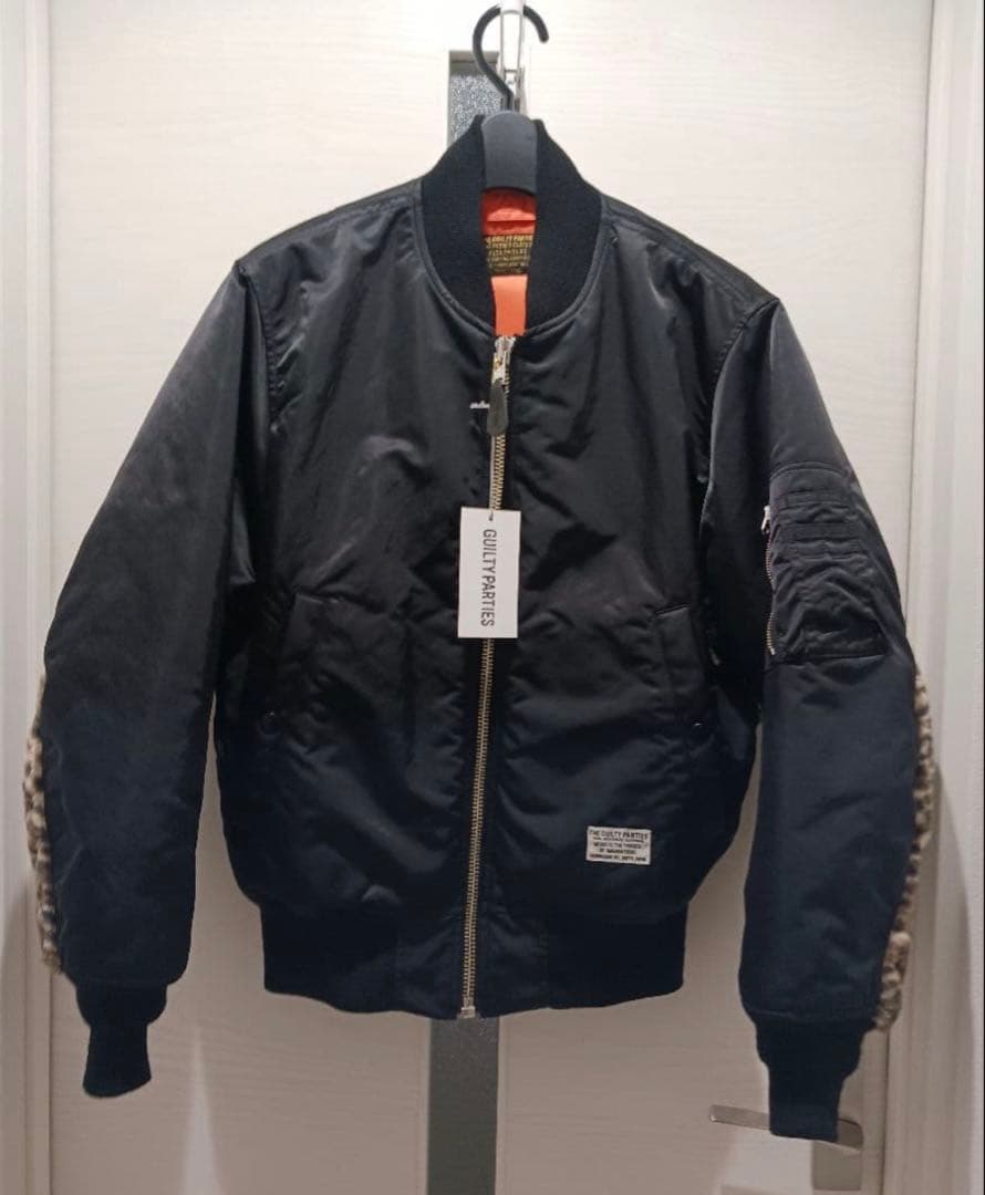 極美品　24FW ワコマリア MA-1 FLIGHT JACKET