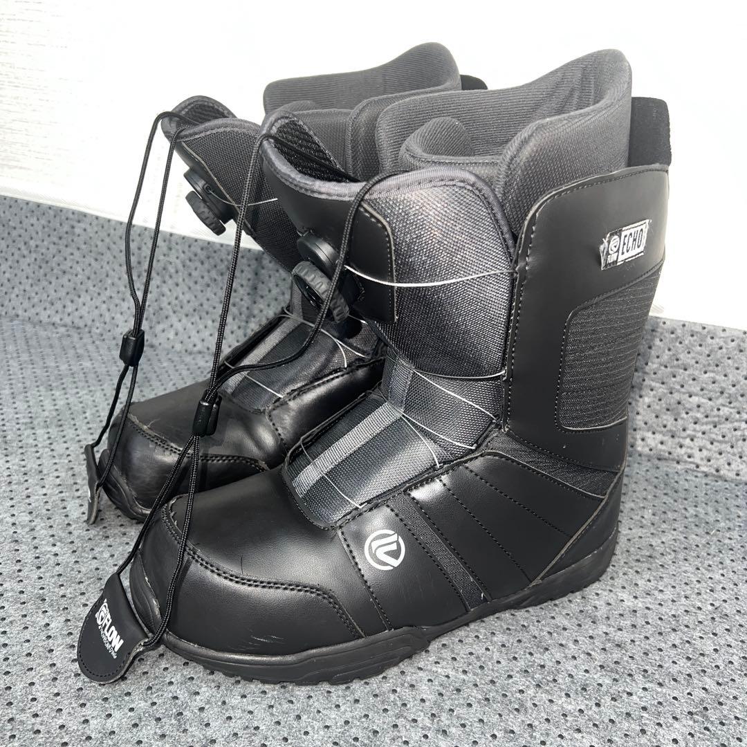 10回使用 メンズ 27.5cm FLOW ECHO BOA スノーボードブーツ