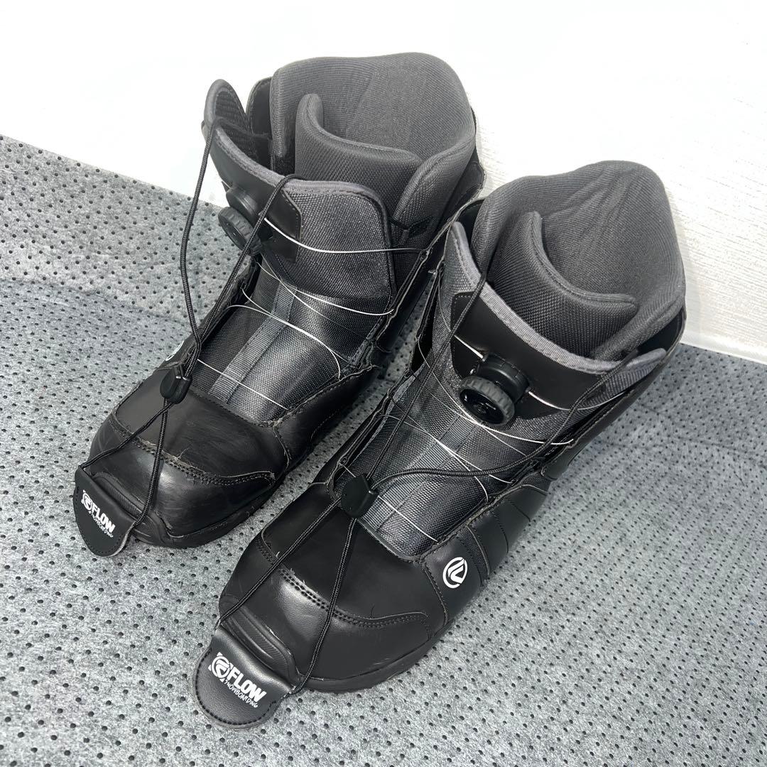 10回使用 メンズ 27.5cm FLOW ECHO BOA スノーボードブーツ