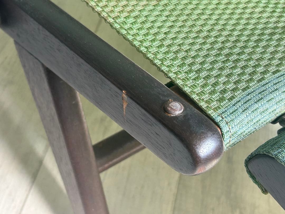 超希少 オールドマルニ maruni デッキチェア 折りたたみデッキチェア