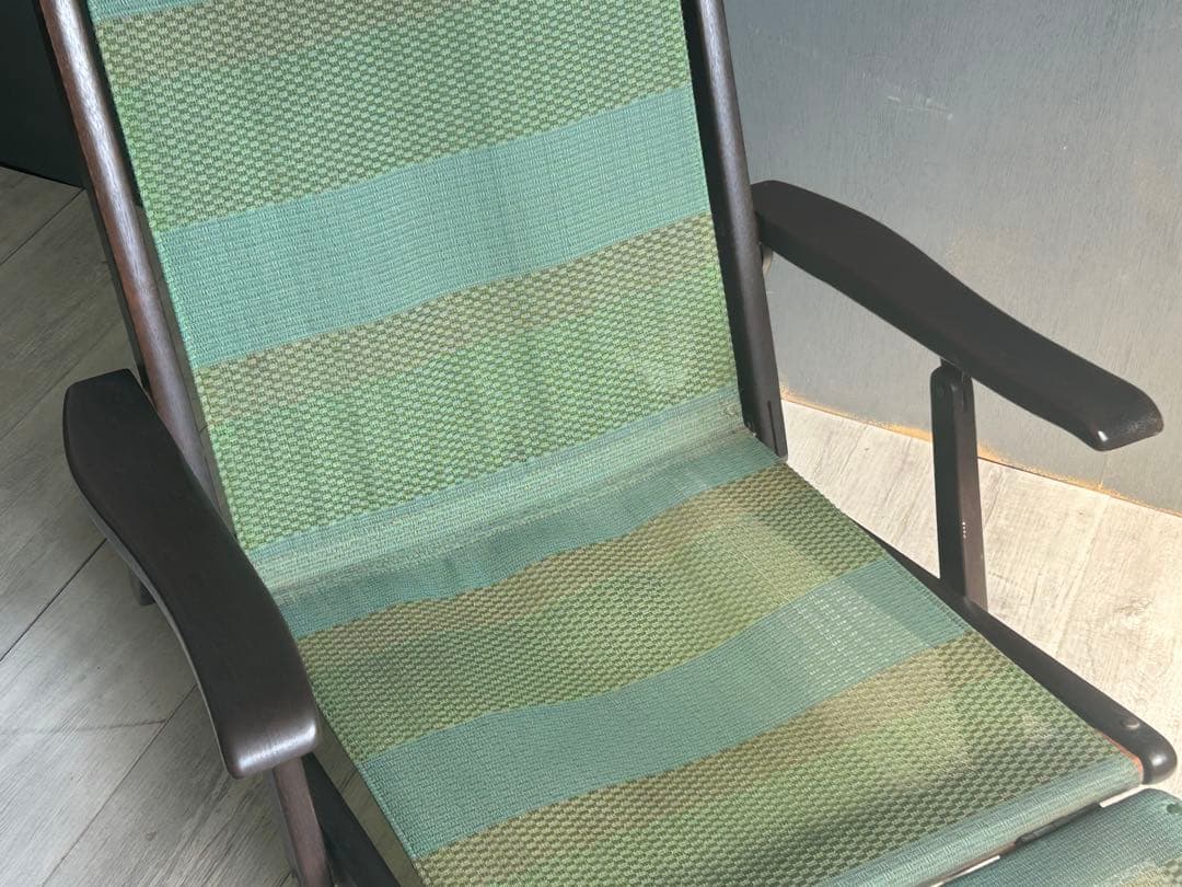 超希少 オールドマルニ maruni デッキチェア 折りたたみデッキチェア