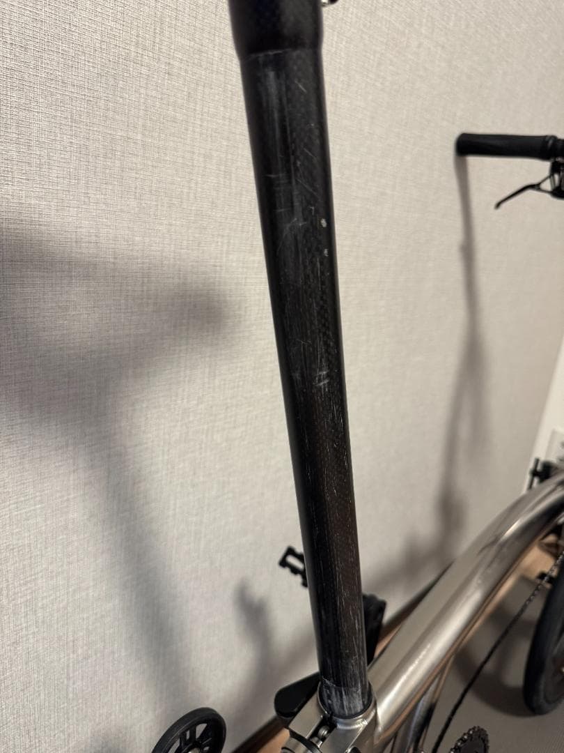 値下げお断り】チタニウムブロンプトン 重量約7kg おまけ多数 - メルカリ