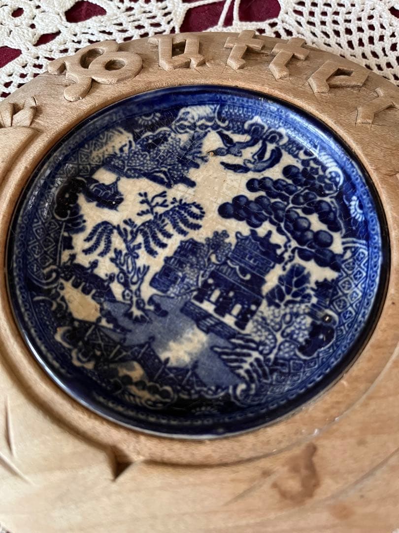 イギリスアンティーク バタートレー