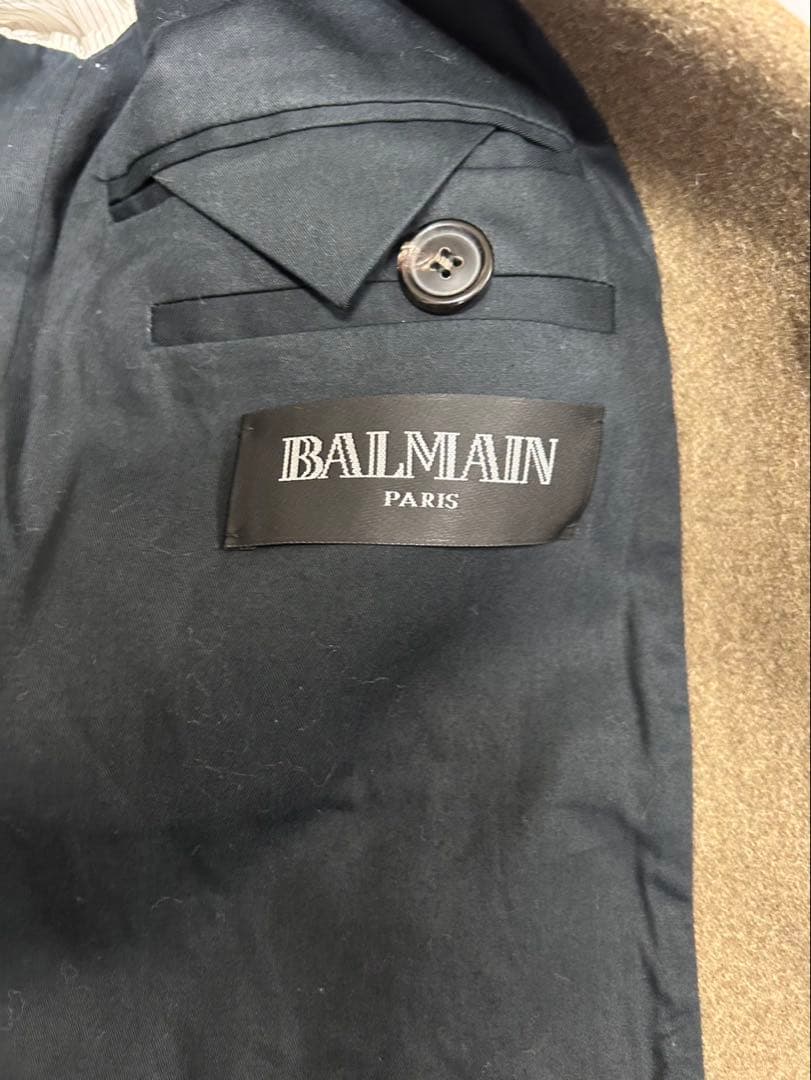 Balmain Homme AW11 Pコート ウールコート 46 - メルカリ