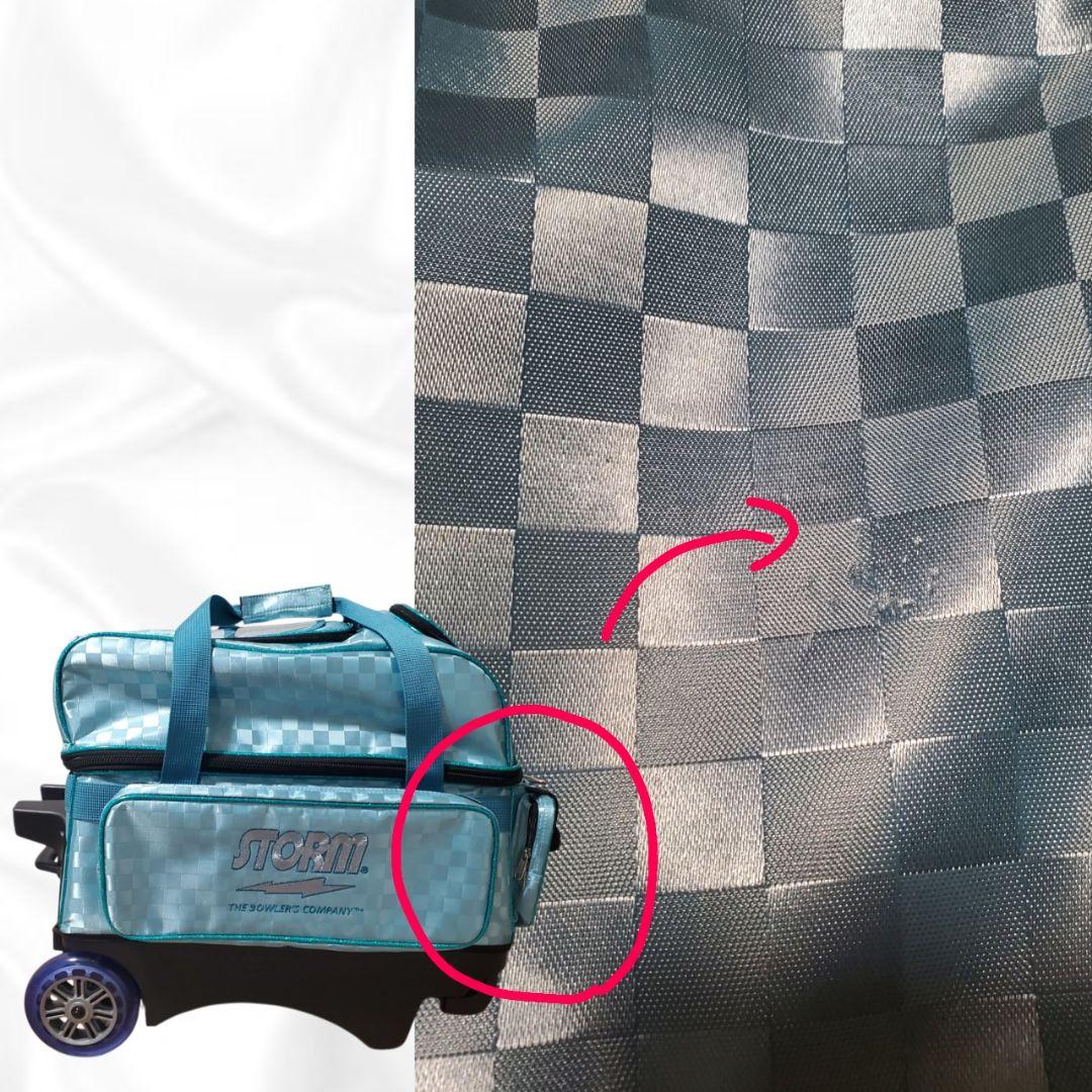 《美品》STORM ボウリングバック 2個入り ブルー