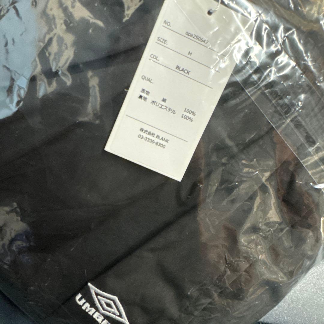 opening act umbro ジャージセットアップ　黒M